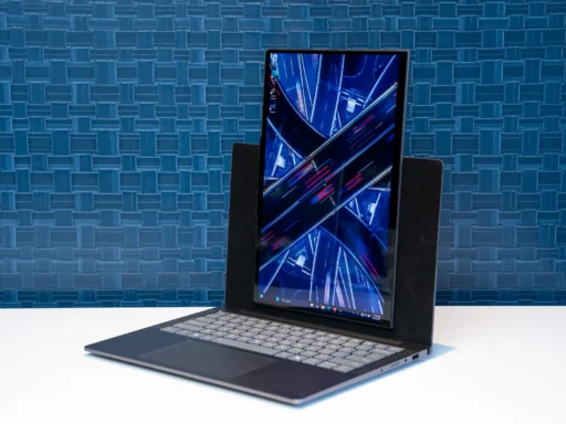 Lenovo demos laptop with screen that swivels to portrait mode